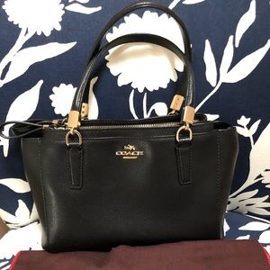 Coach Black Leather Purse